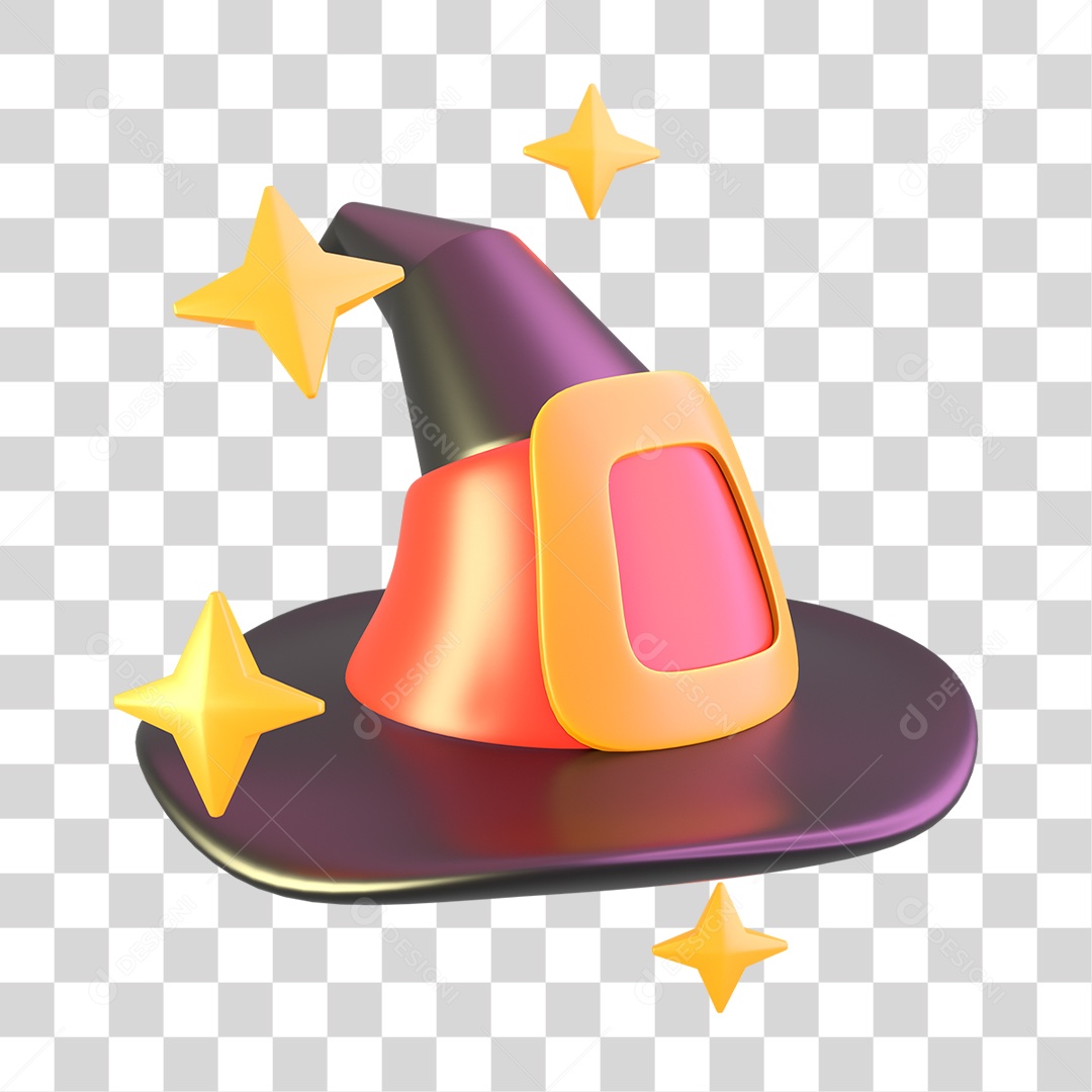 Ícone Màgico 3D Para Composição PNG Transparente