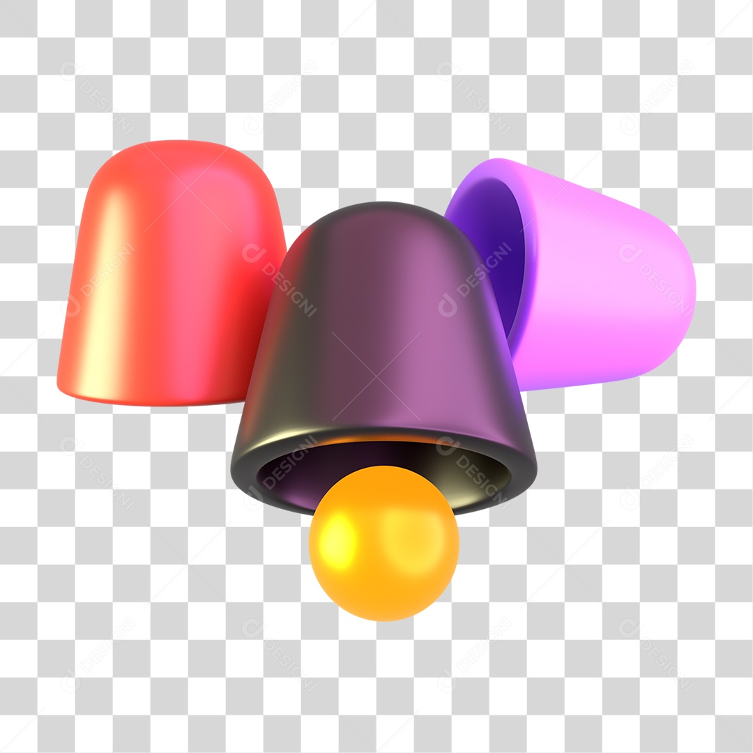 Ícone Màgico 3D Para Composição PNG Transparente