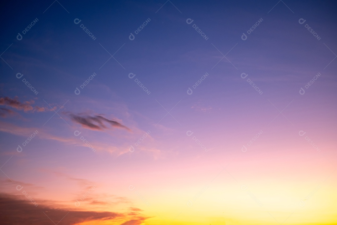 Uma bela vista do céu