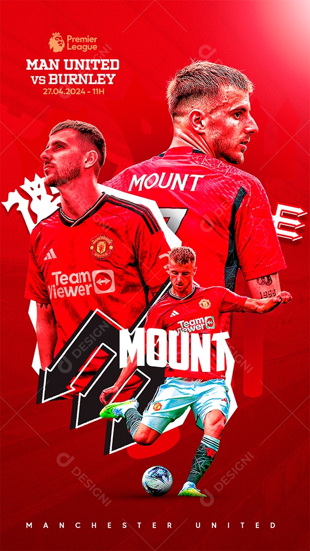 Matchday Mount Social Media PSD Editável