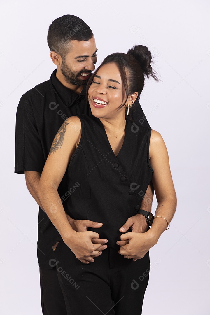 Casal feliz apaixonados