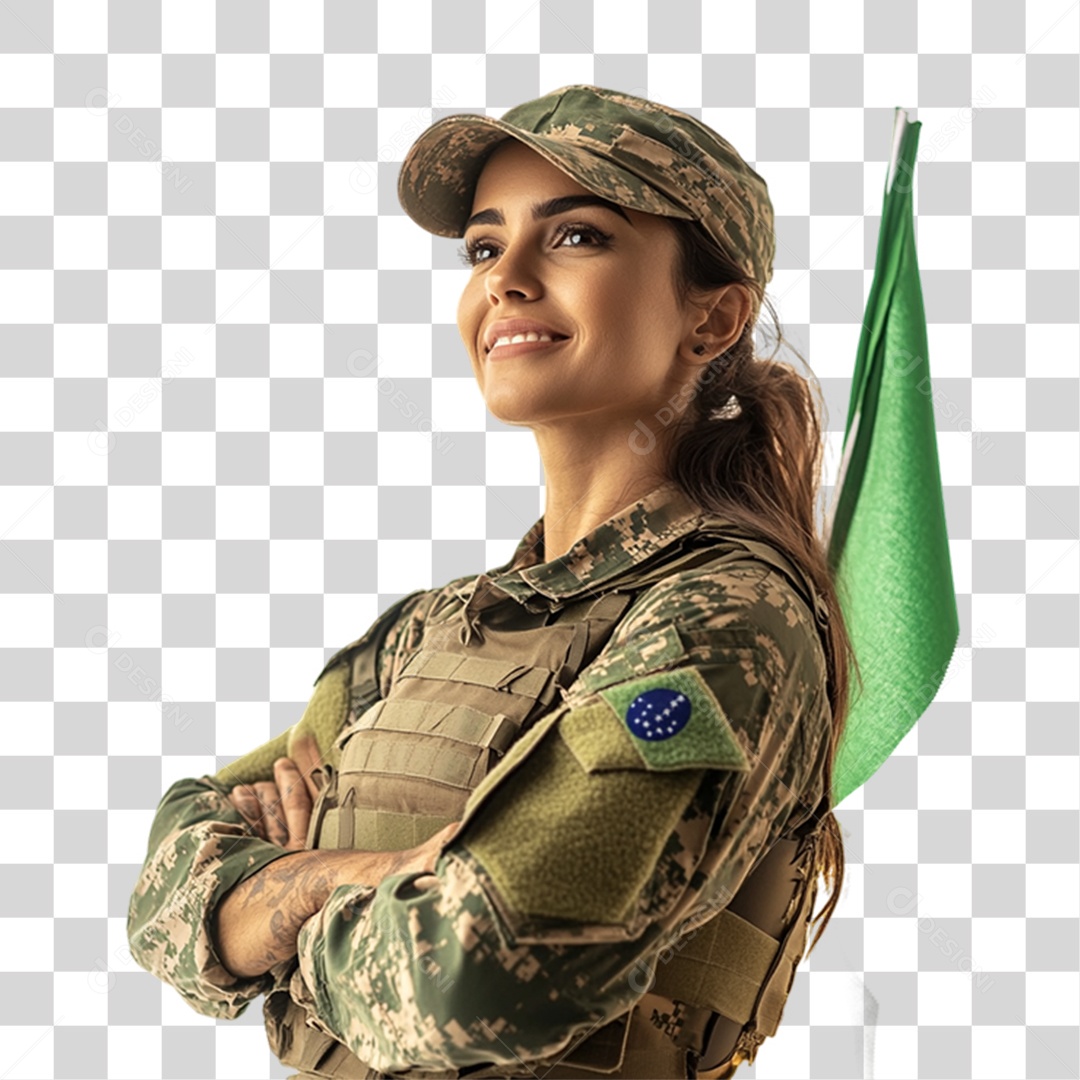 Soldado Brasileiro PNG Transparente