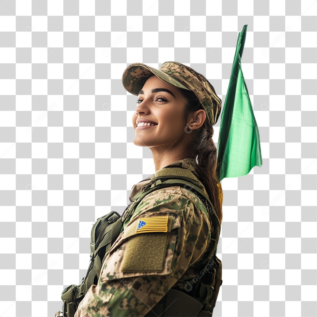 Soldado Brasileiro PNG Transparente
