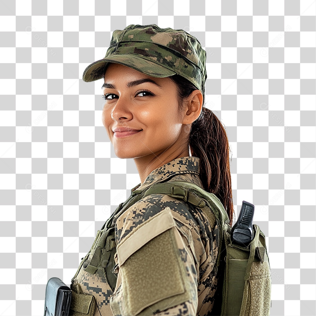 Soldado Brasileiro PNG Transparente