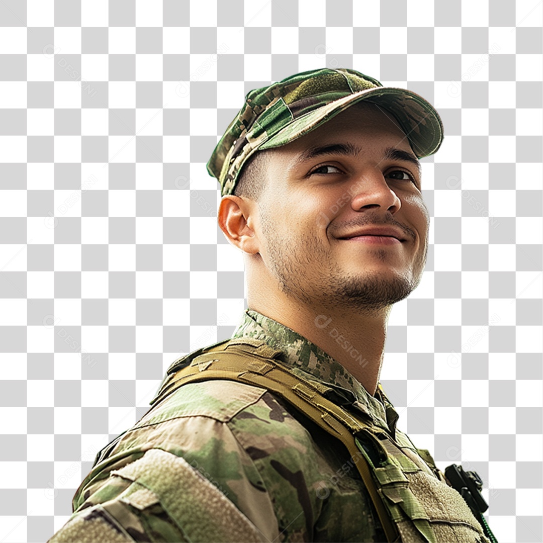 Soldado Brasileiro PNG Transparente