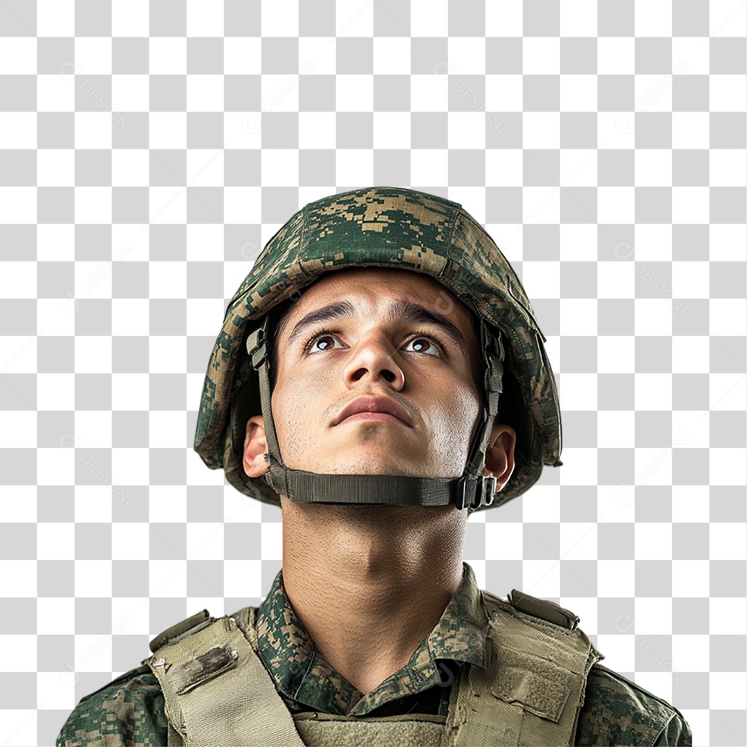 Soldado Brasileiro PNG Transparente