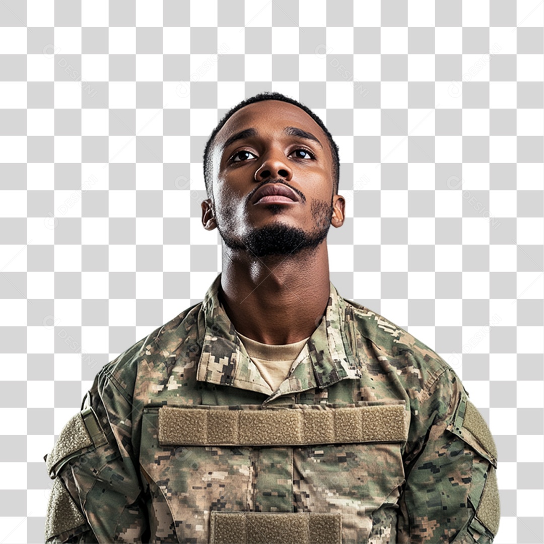 Soldado Brasileiro PNG Transparente