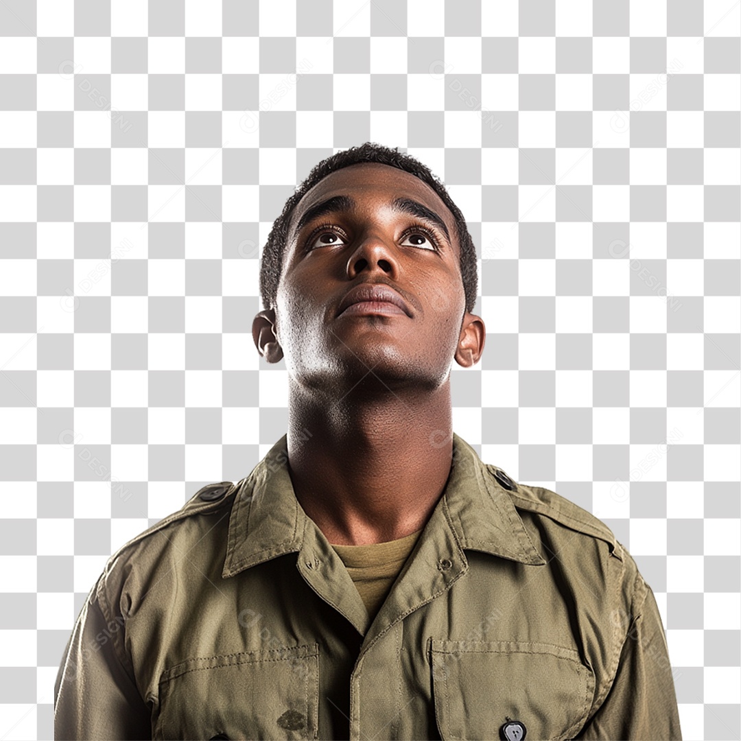 Soldado Brasileiro PNG Transparente