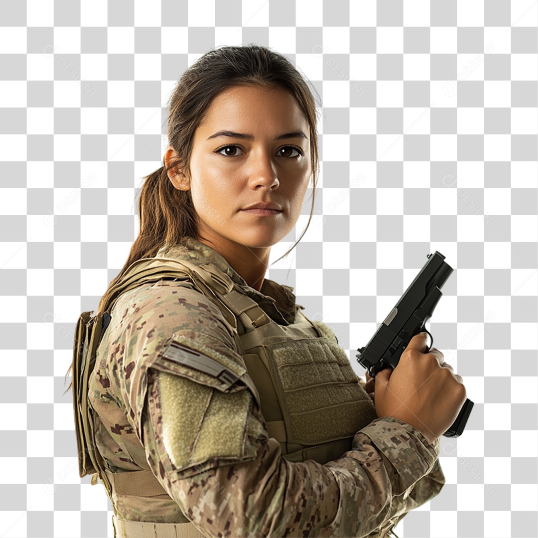 Soldado Brasileiro PNG Transparente