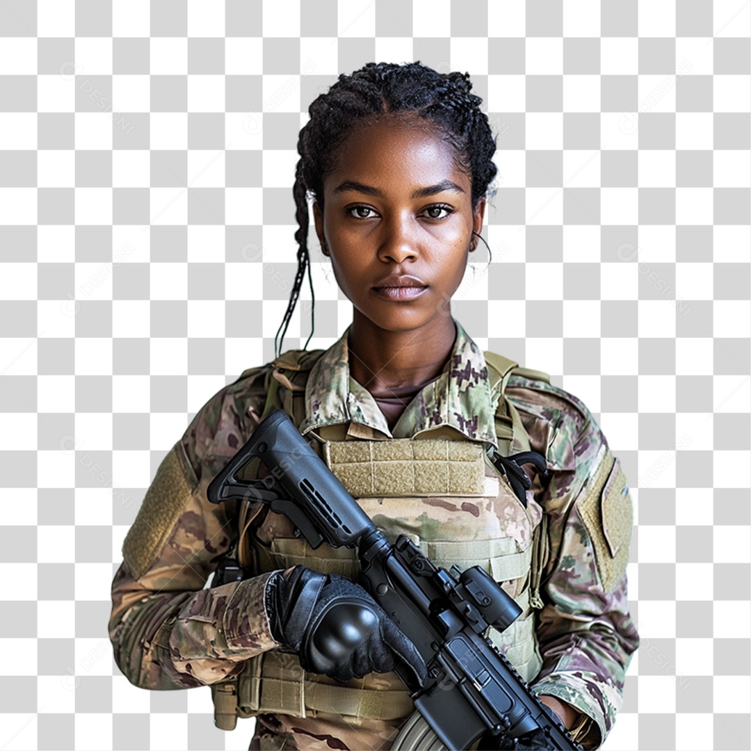 Soldado Brasileiro PNG Transparente