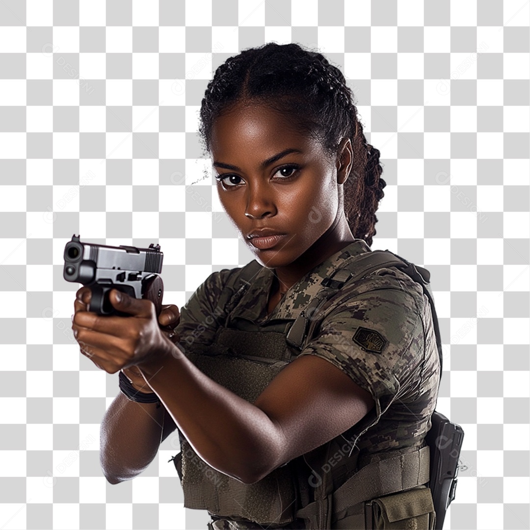Soldado Brasileiro PNG Transparente