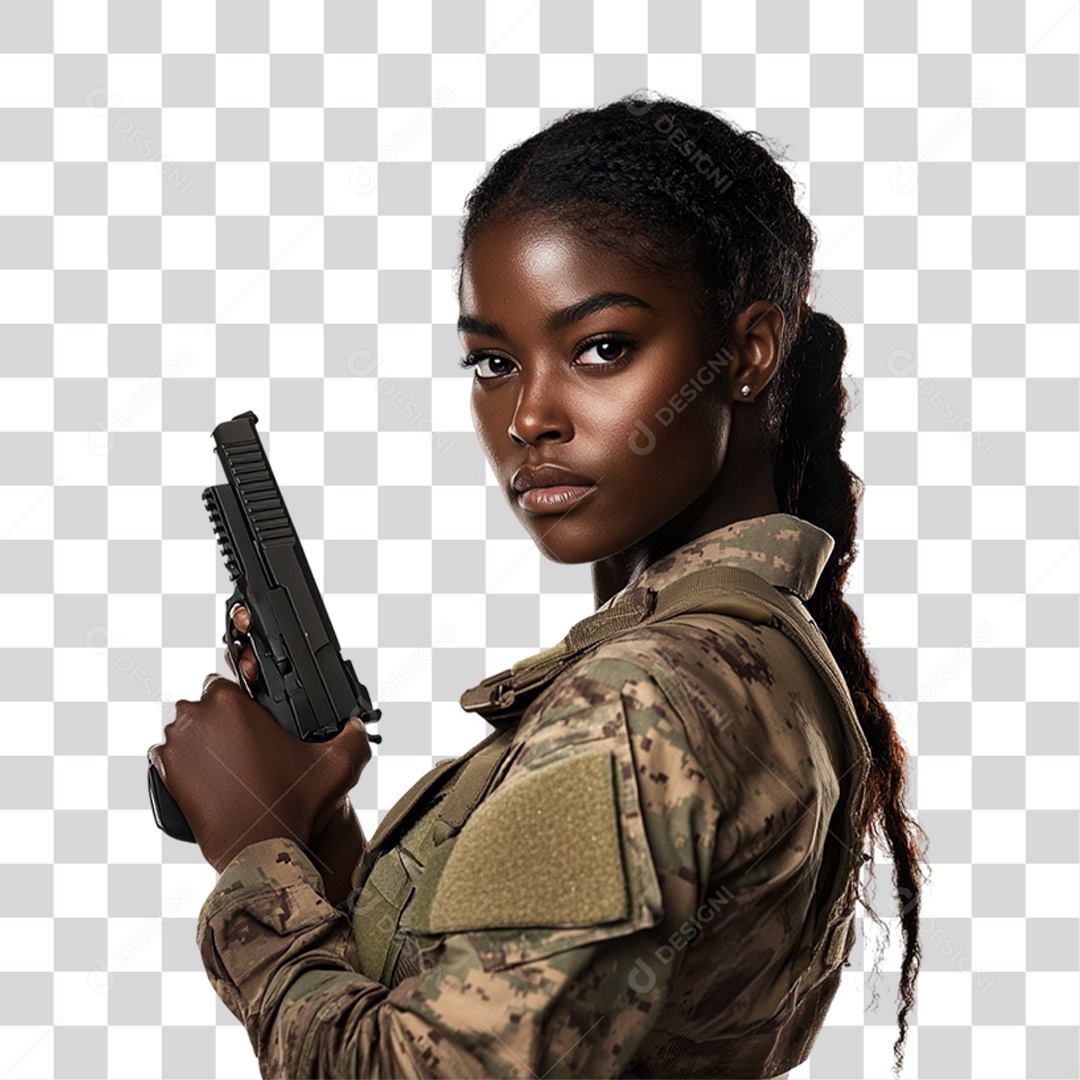 Soldado Brasileiro PNG Transparente