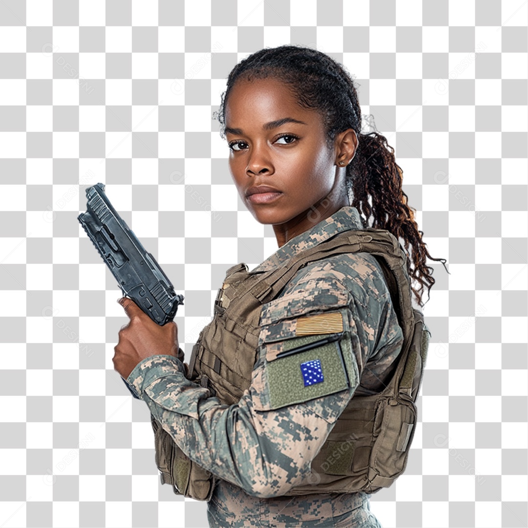 Soldado Brasileiro PNG Transparente