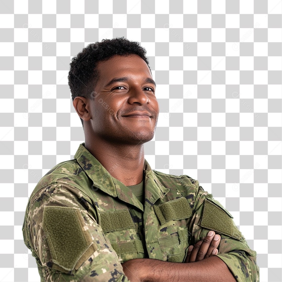 Soldado Brasileiro PNG Transparente