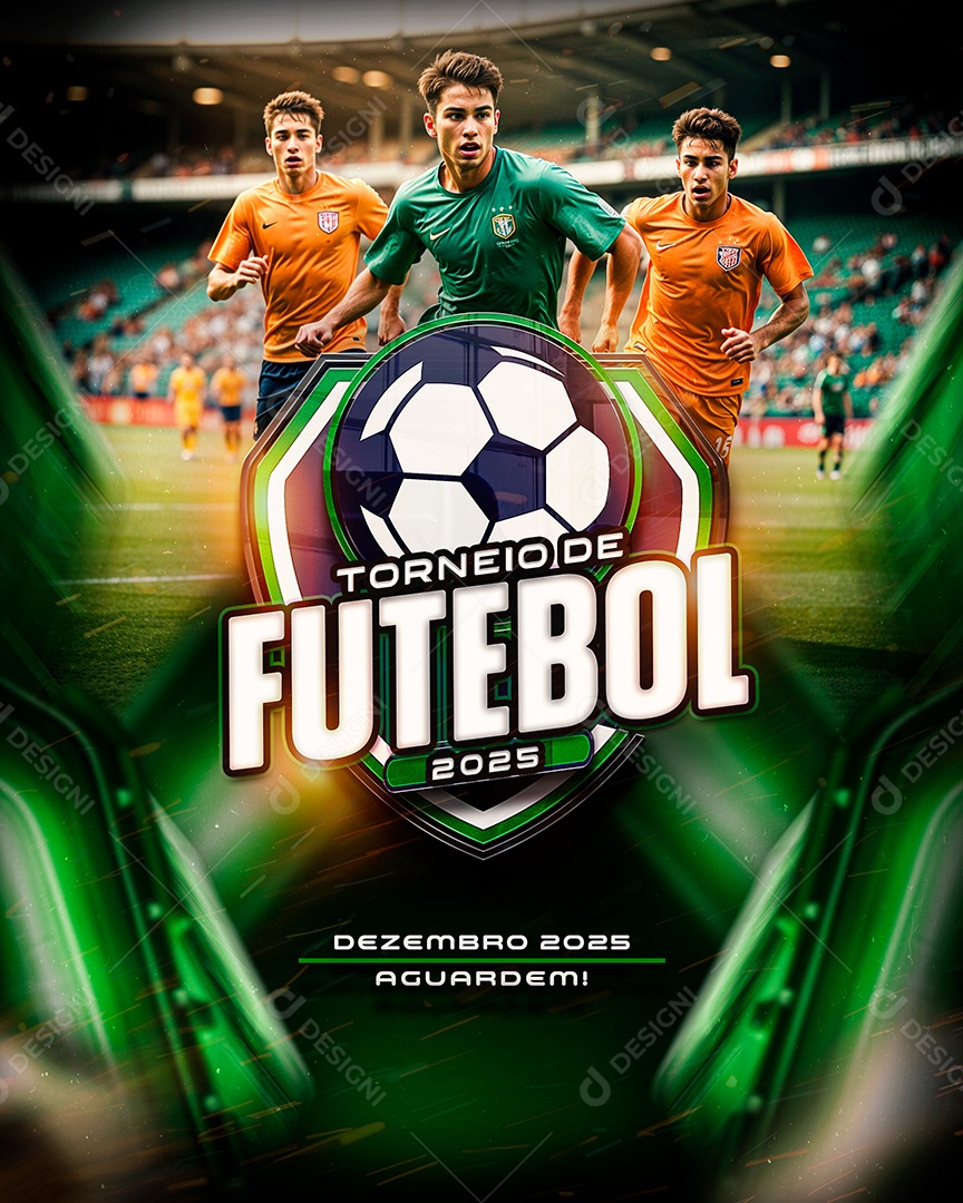 Editable Social Media PSD Soccer Tournament