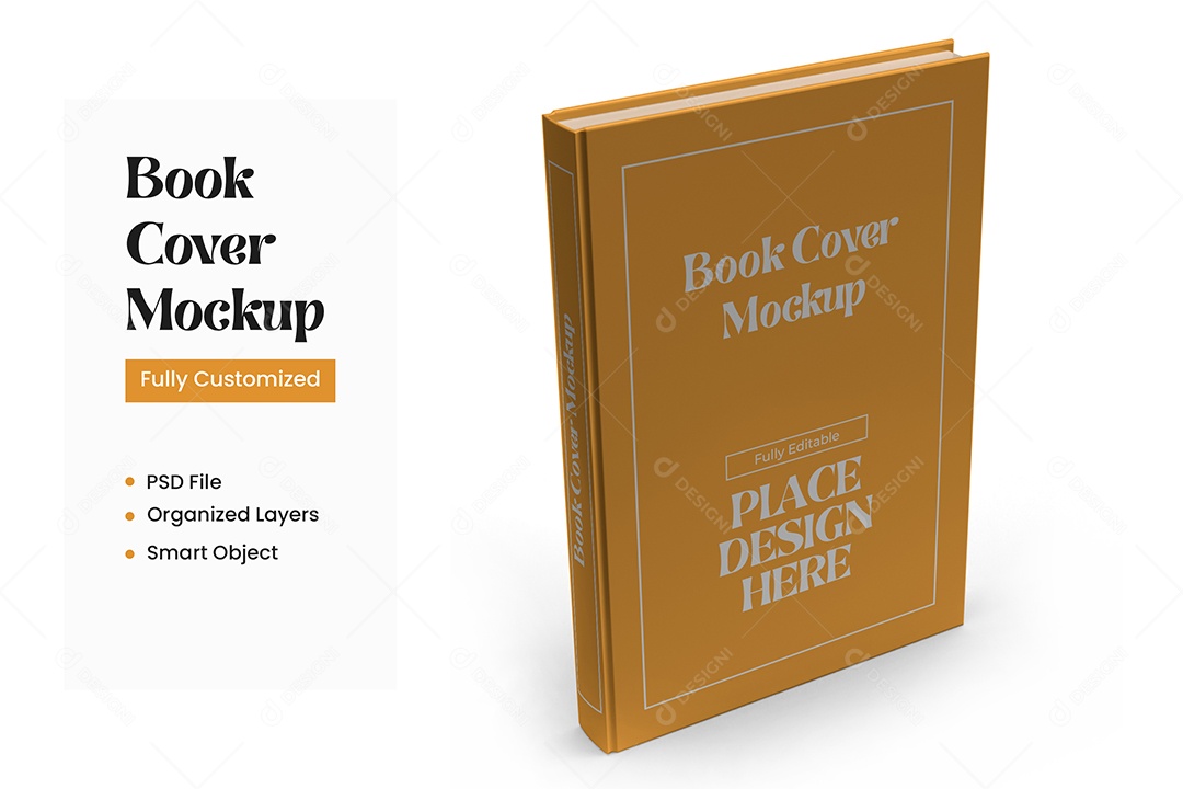 Mockup de Livro PSD Editável