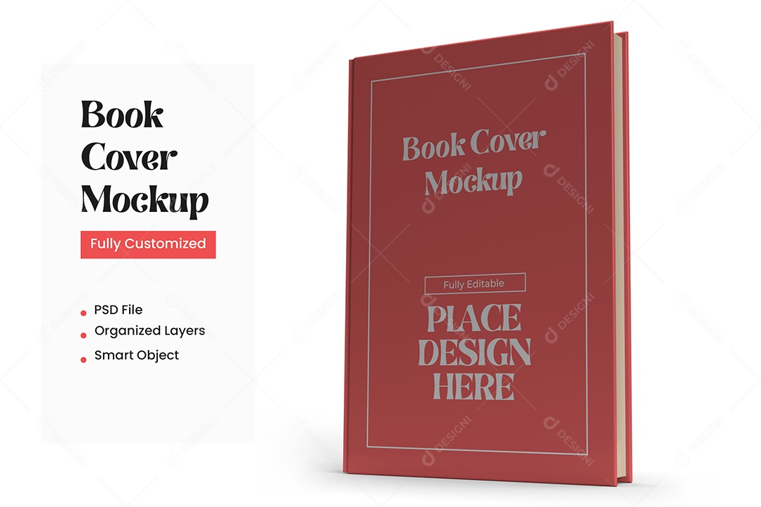 Mockup de Livro PSD Editável