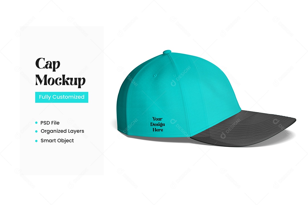 Mockup de Boné PSD Editável