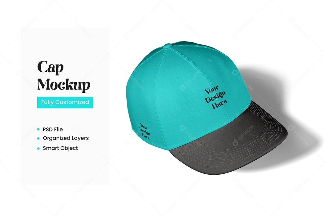 Mockup de Boné PSD Editável