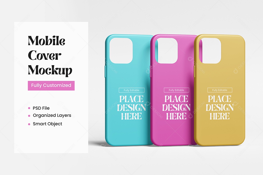 Mockup de Capinha PSD Editável