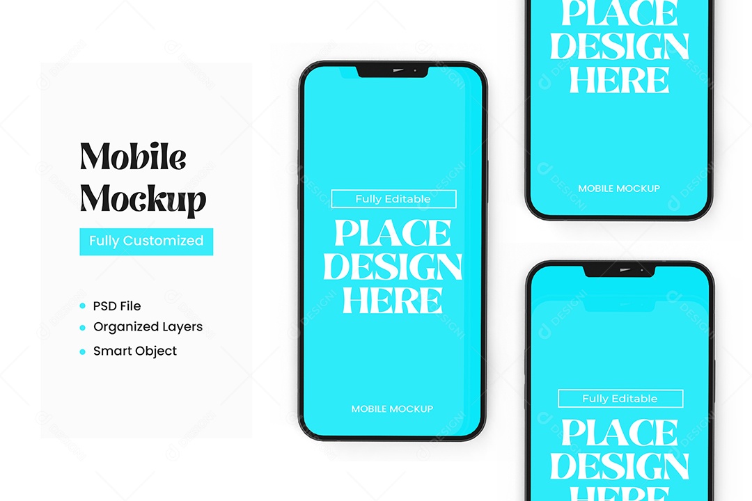 Mockup de Smartfone PSD Editável