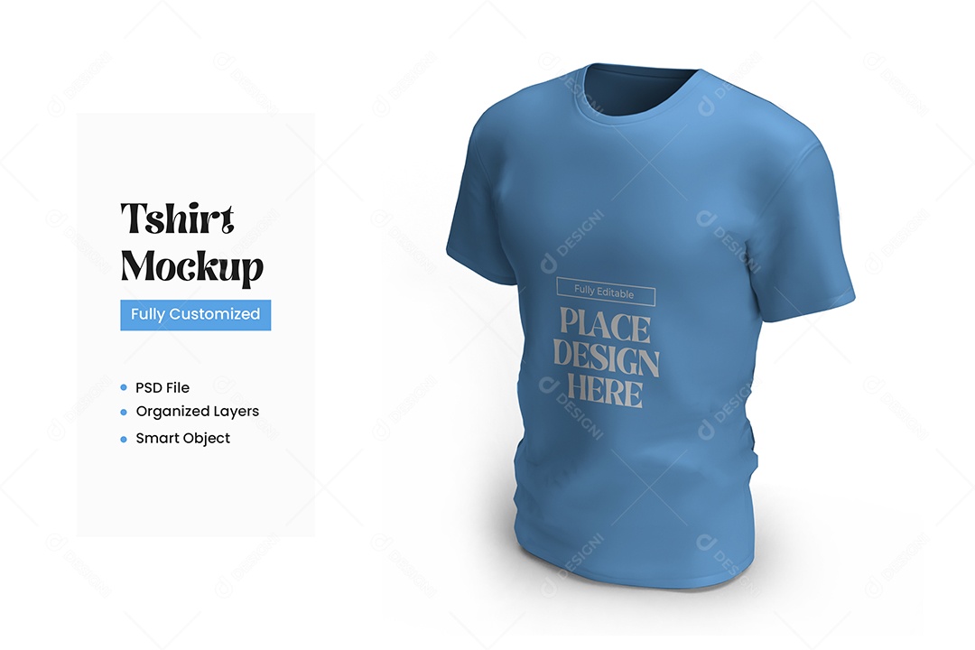 Camisa T-Shirt Mockup PSD