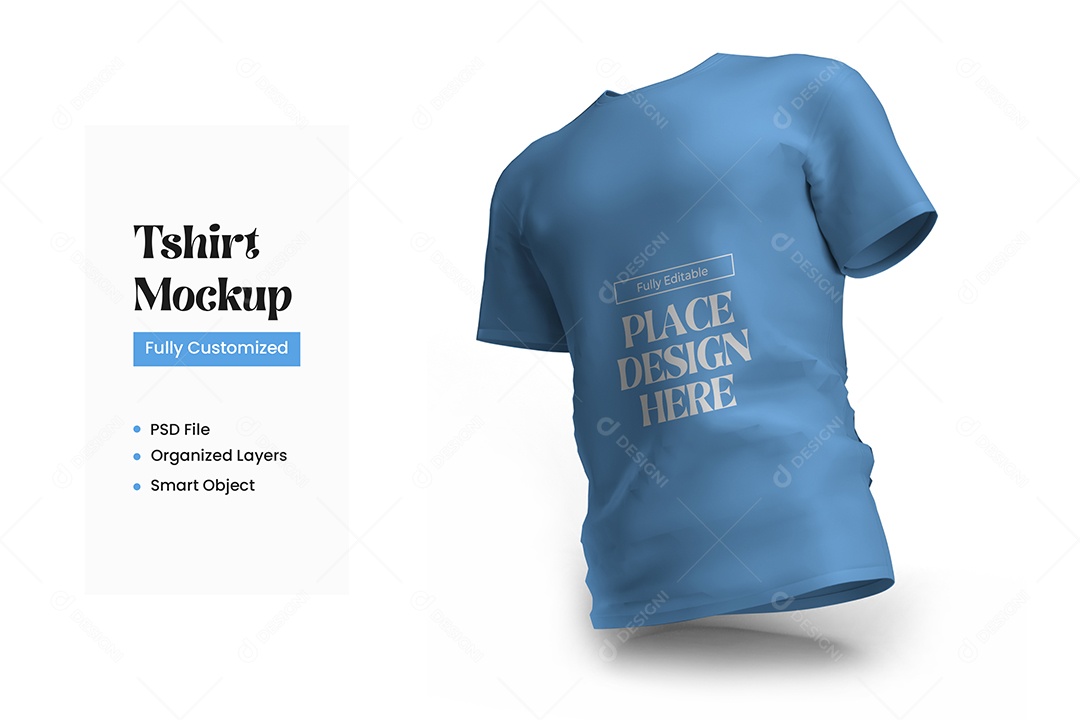 Camisa T-Shirt Mockup PSD