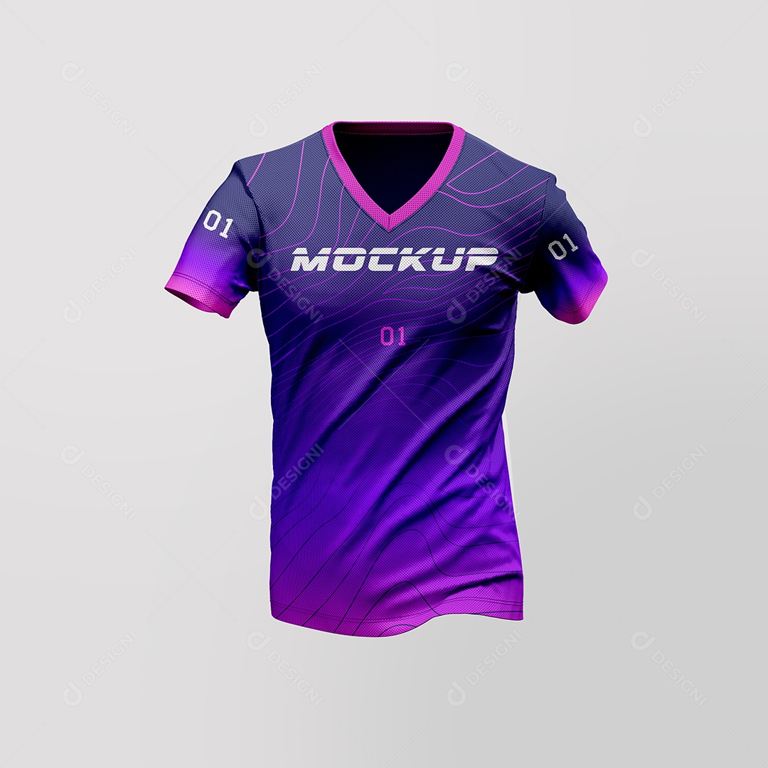 Camisa Esportiva Mockup PSD