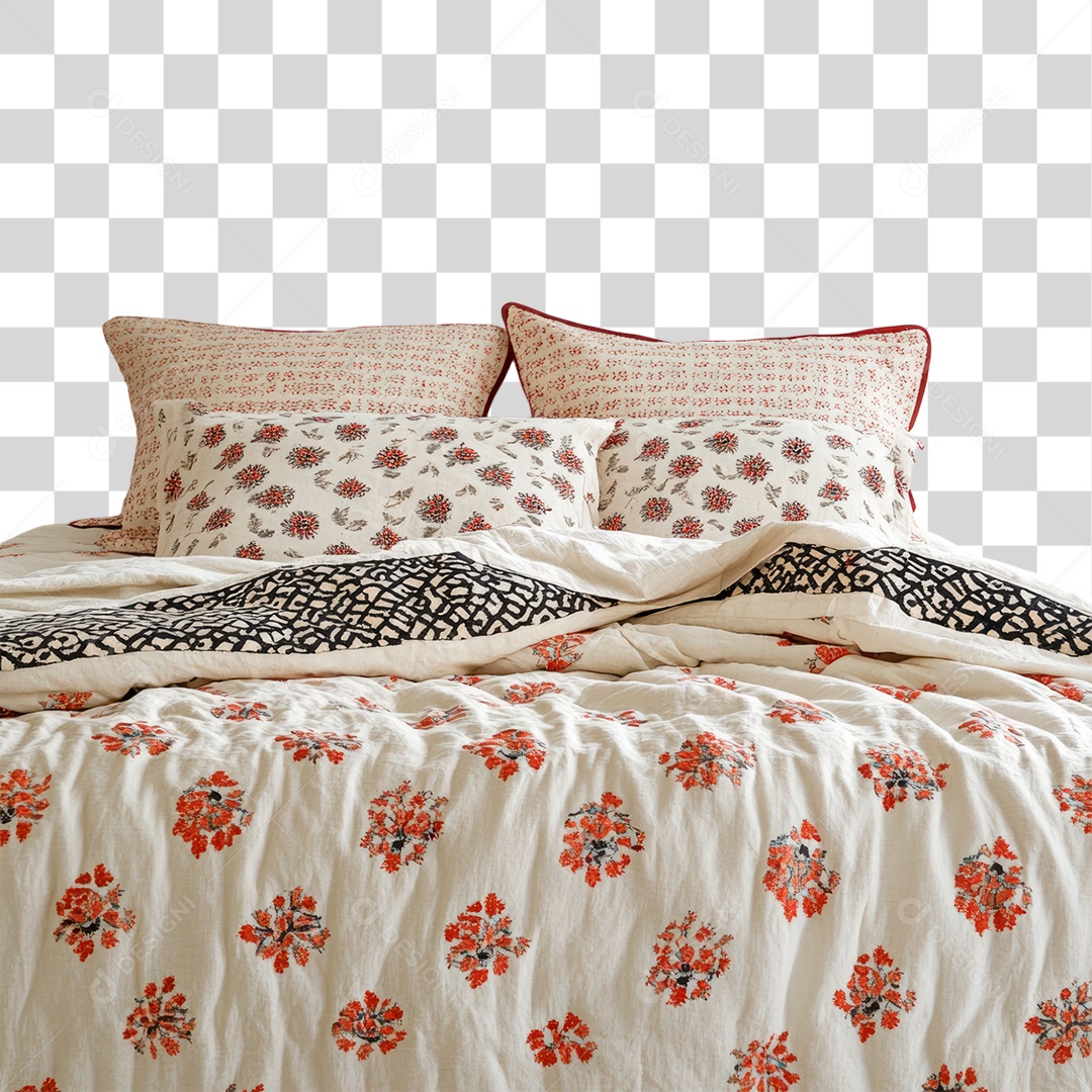 Cama de Casal PNG Transparente