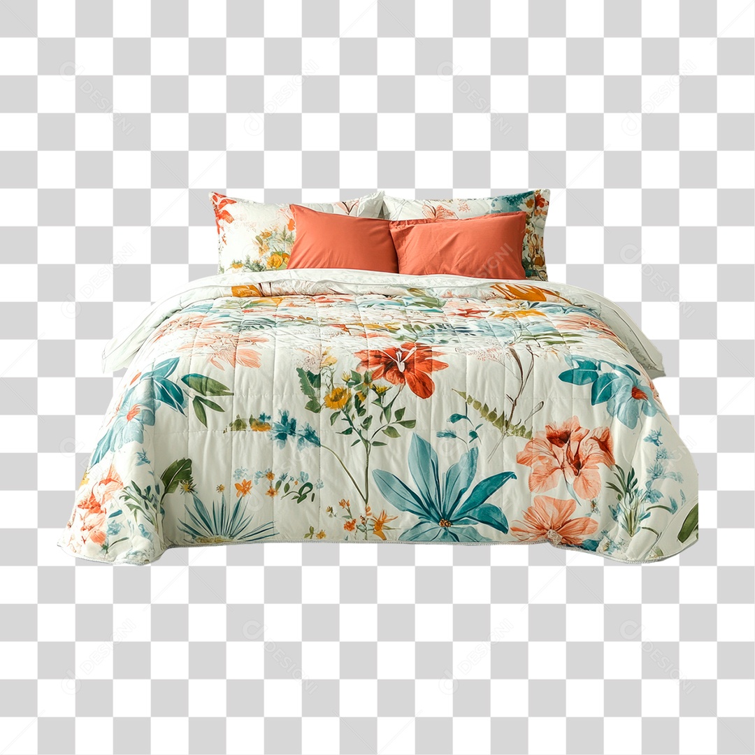 Cama de Casal PNG Transparente