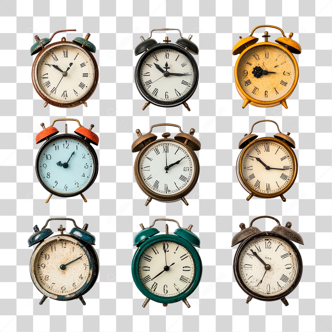 Relógios PNG Transparente