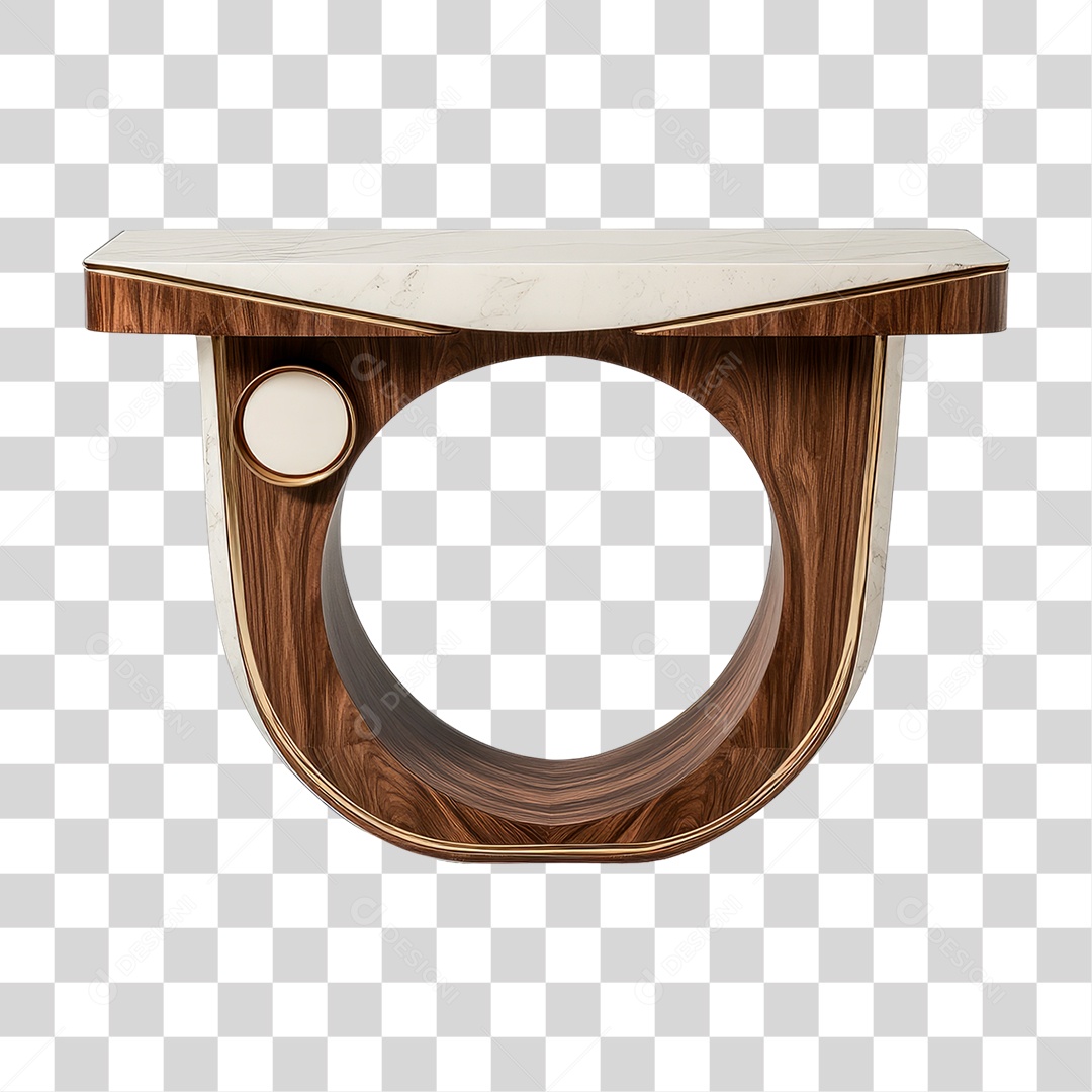 Mesa de Madeira PNG Transparente