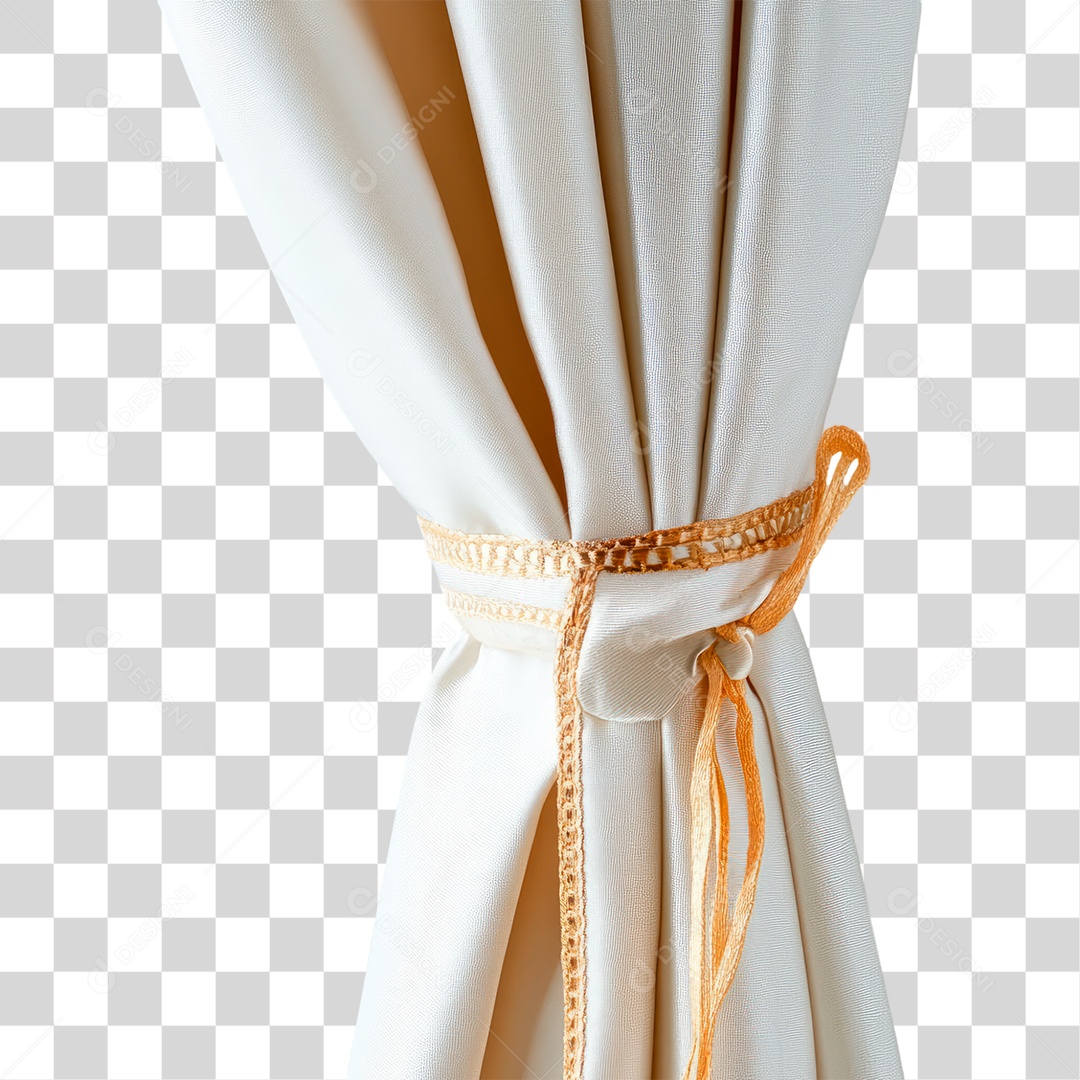 Cortina Branca PNG Transparente