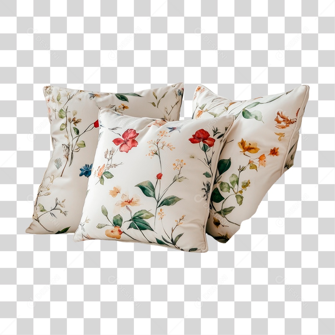 Travesseiros Florido PNG Transparente