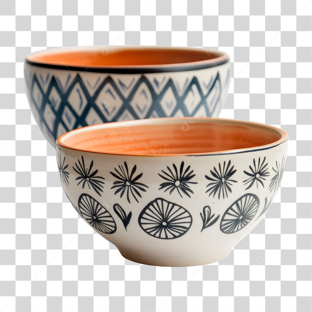 Tigelas de Cerâmica PNG Transparente