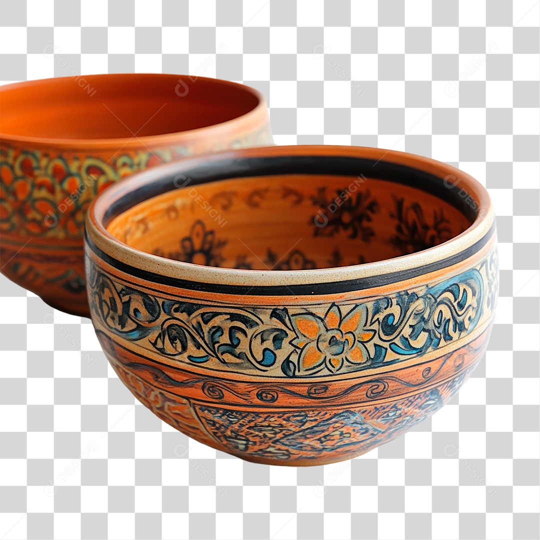 Tigelas de Cerâmica PNG Transparente