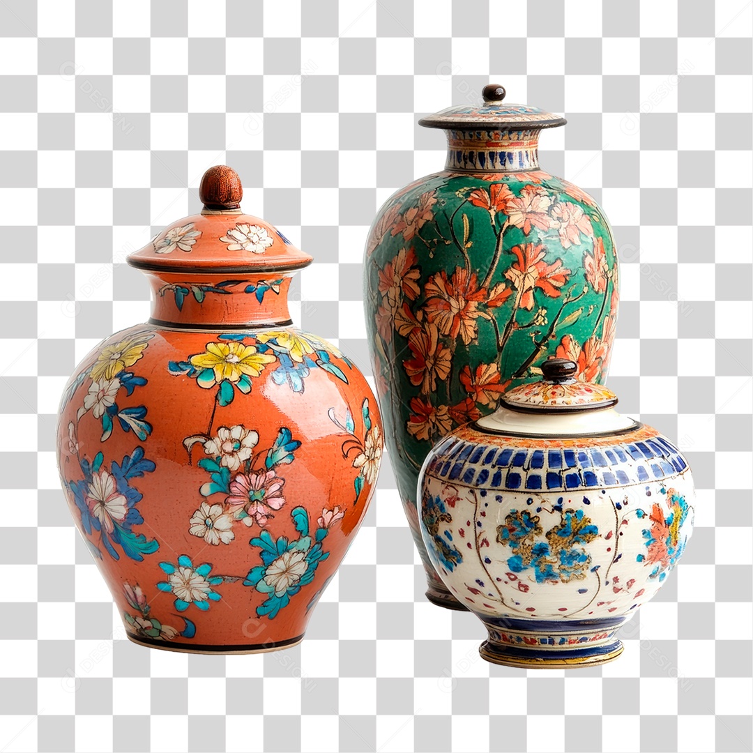 Vajo de Cerâmica PNG Transparente