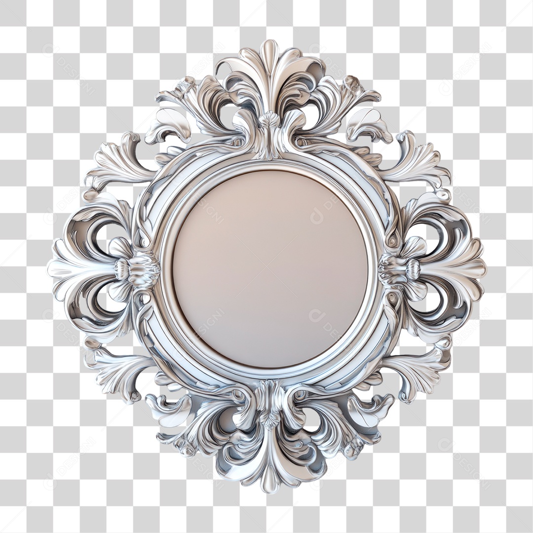 Espelho Metálico PNG Transparente