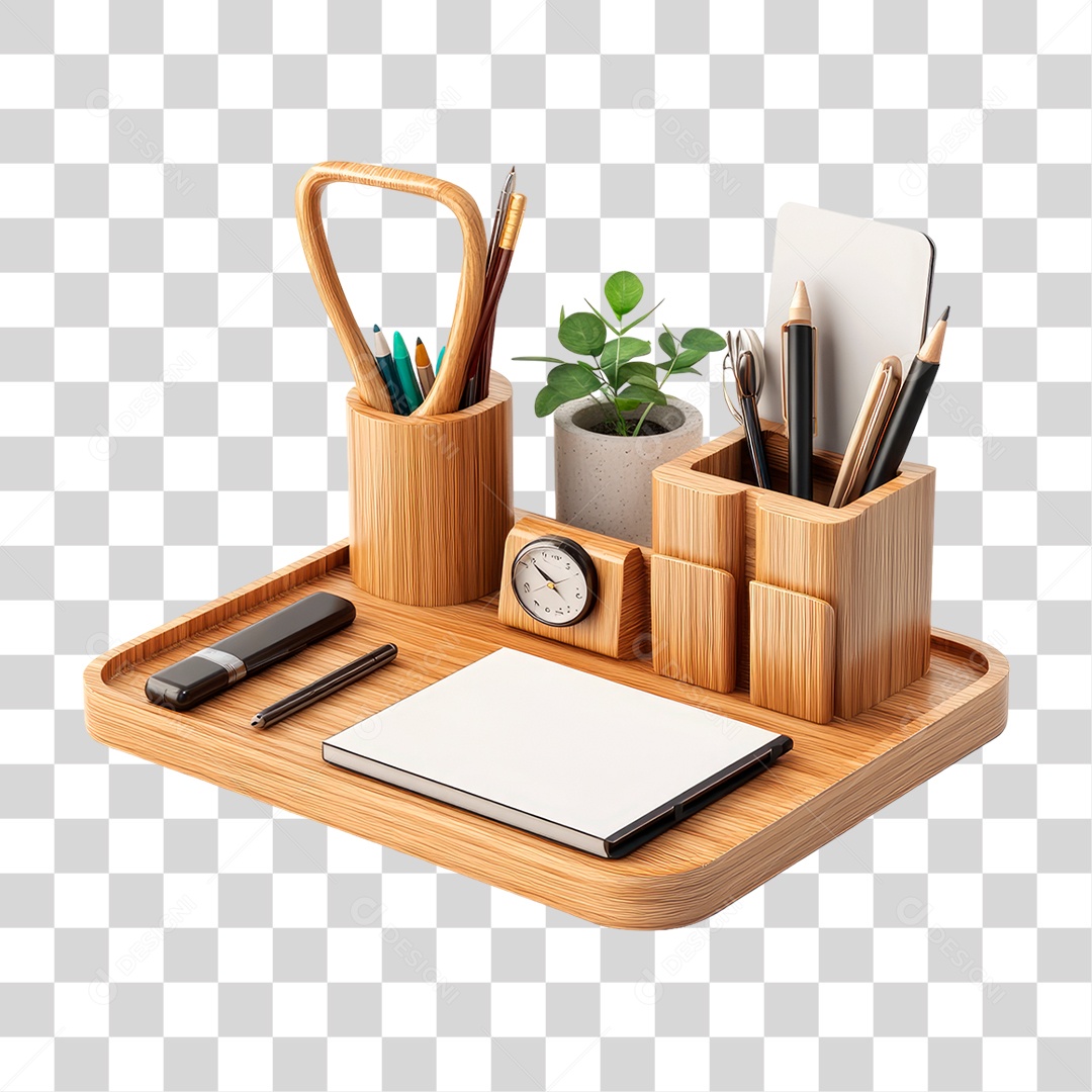 Organizador de Mesa PNG Transparente