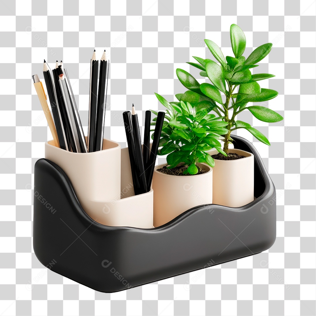 Organizador de Mesa PNG Transparente