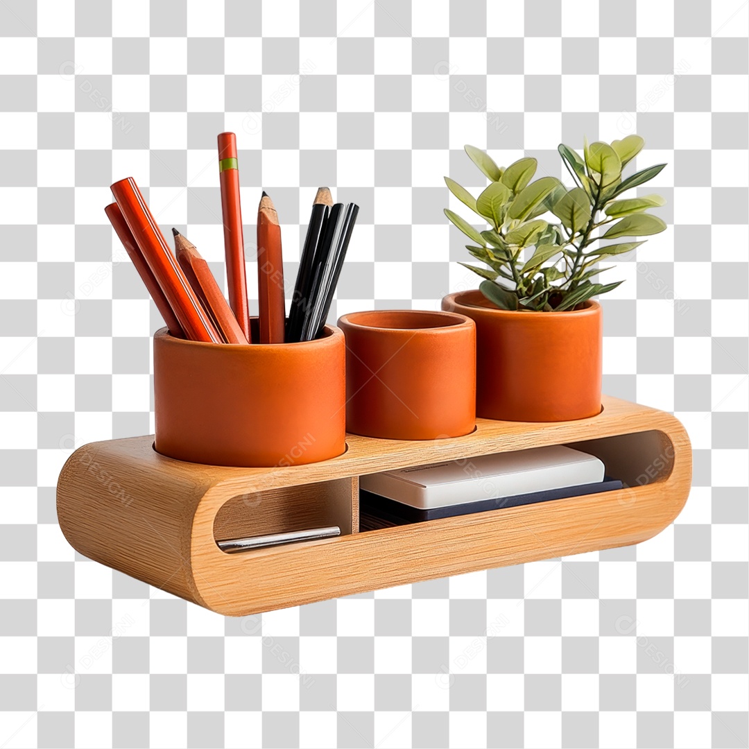 Organizador de Mesa PNG Transparente