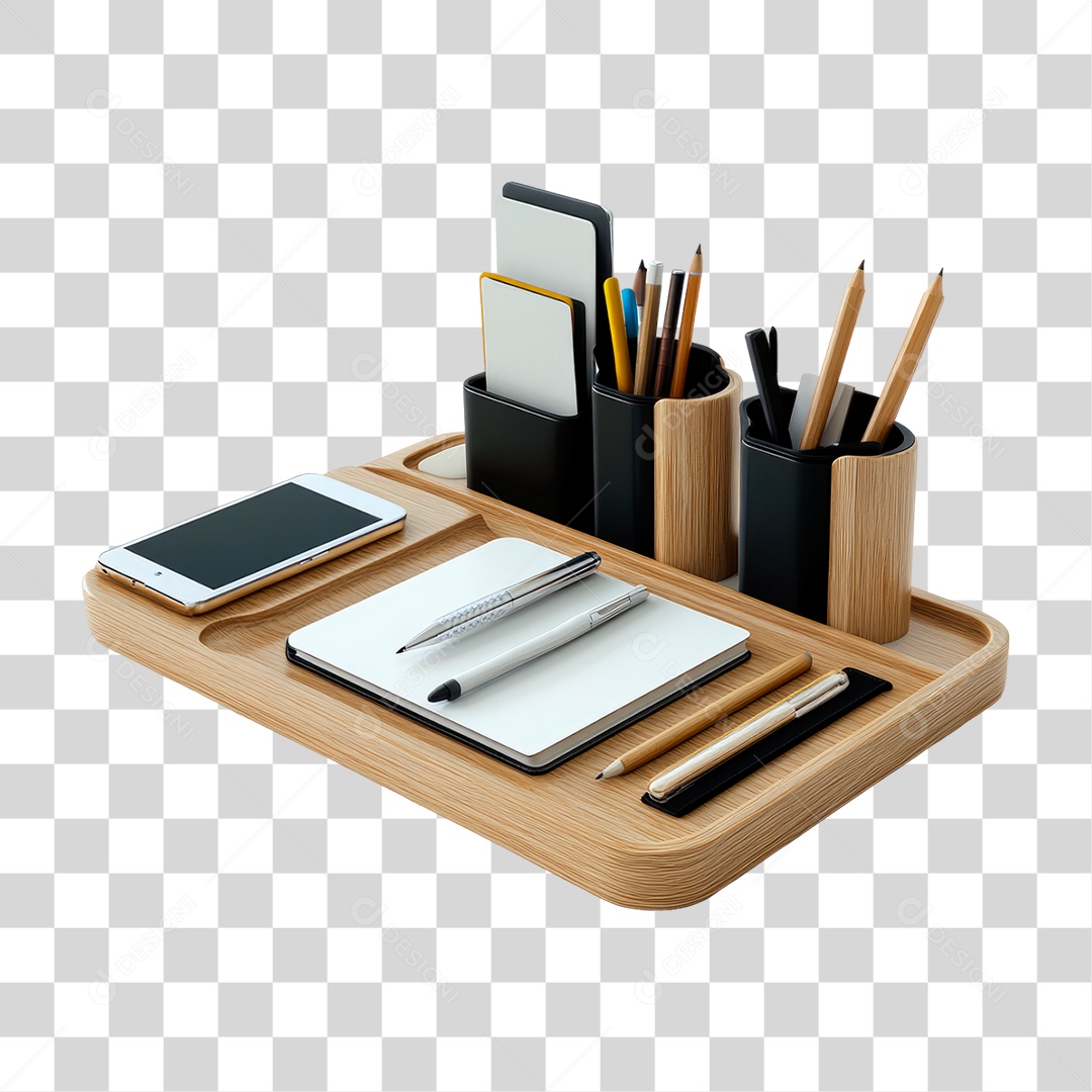 Organizador de Mesa PNG Transparente