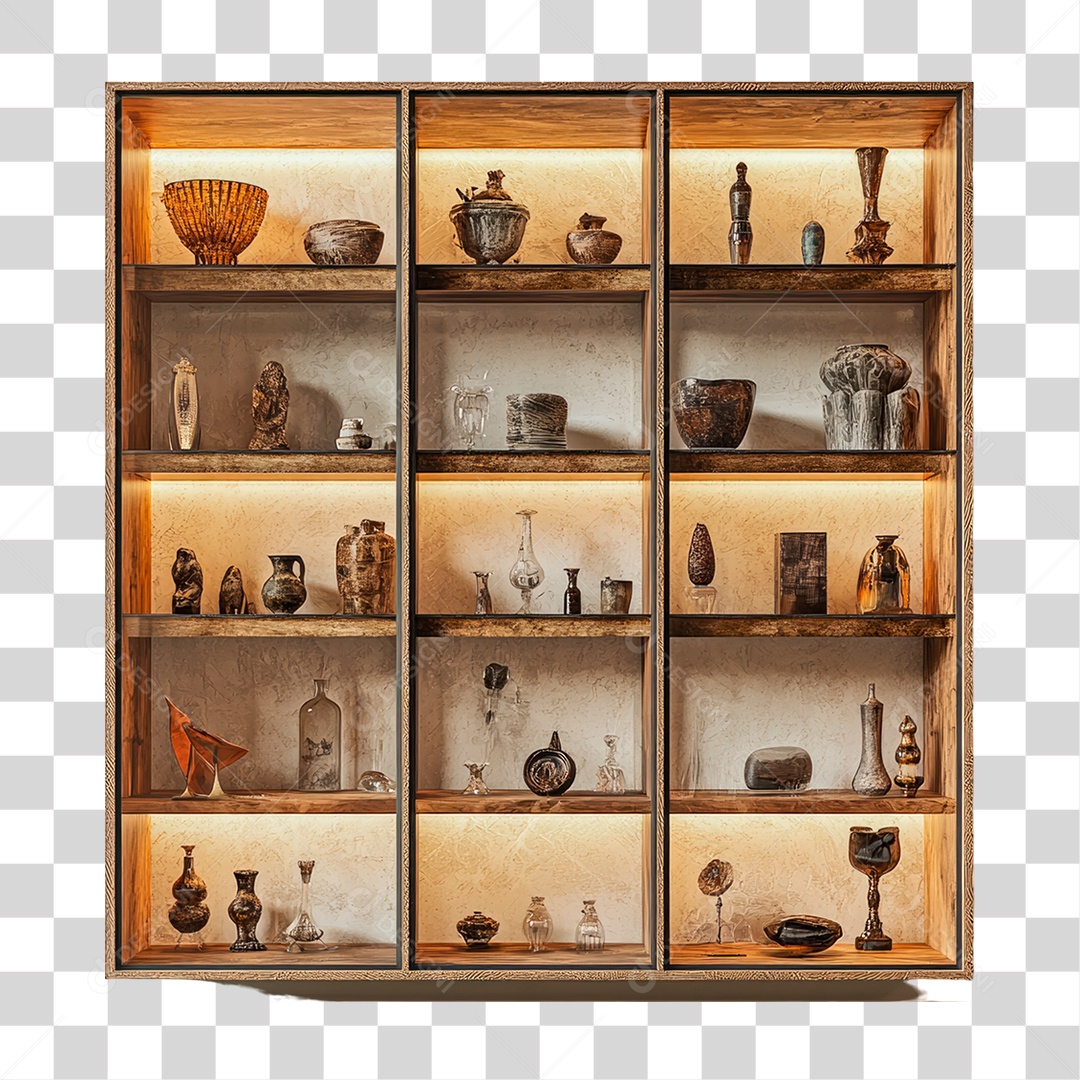 Prateleira Cabine PNG Transparente