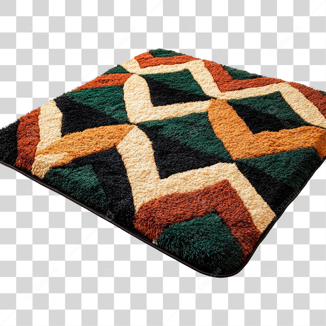 Tapete Colorido PNG Transparente