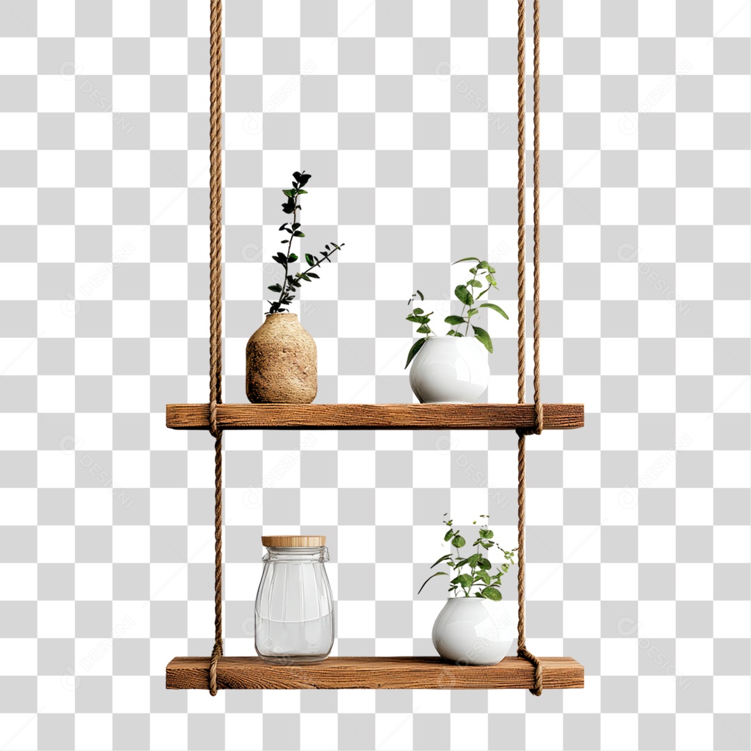 Prateleira Suspensa PNG Transparente