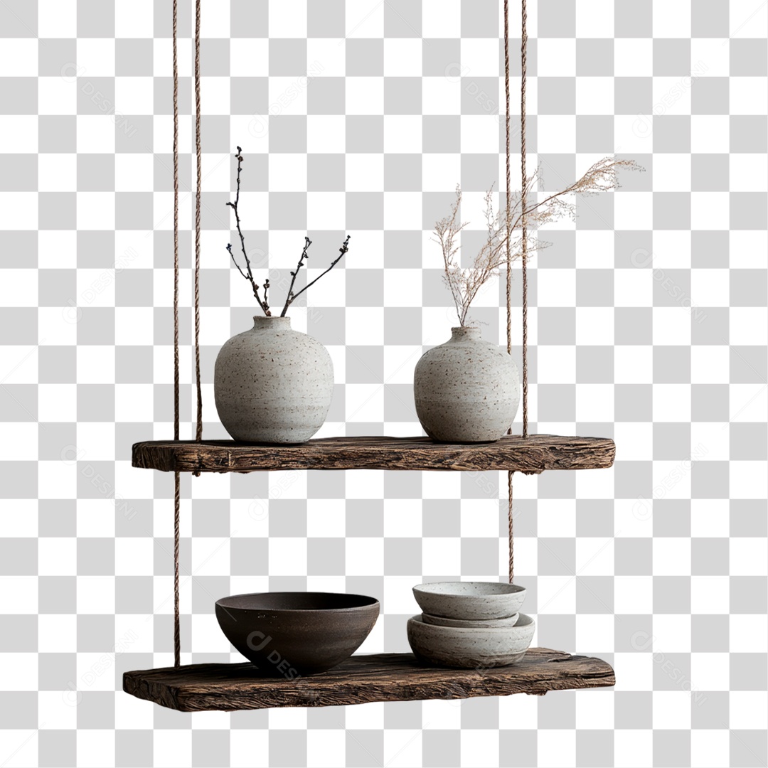 Prateleira Suspensa PNG Transparente