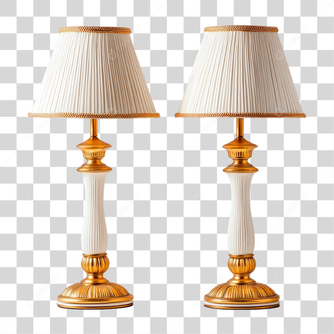 Luminária de Mesa PNG Transparente