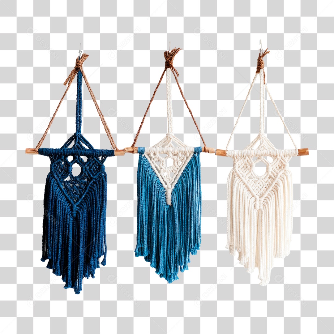 Tapeçarias de Macramê PNG Transparente