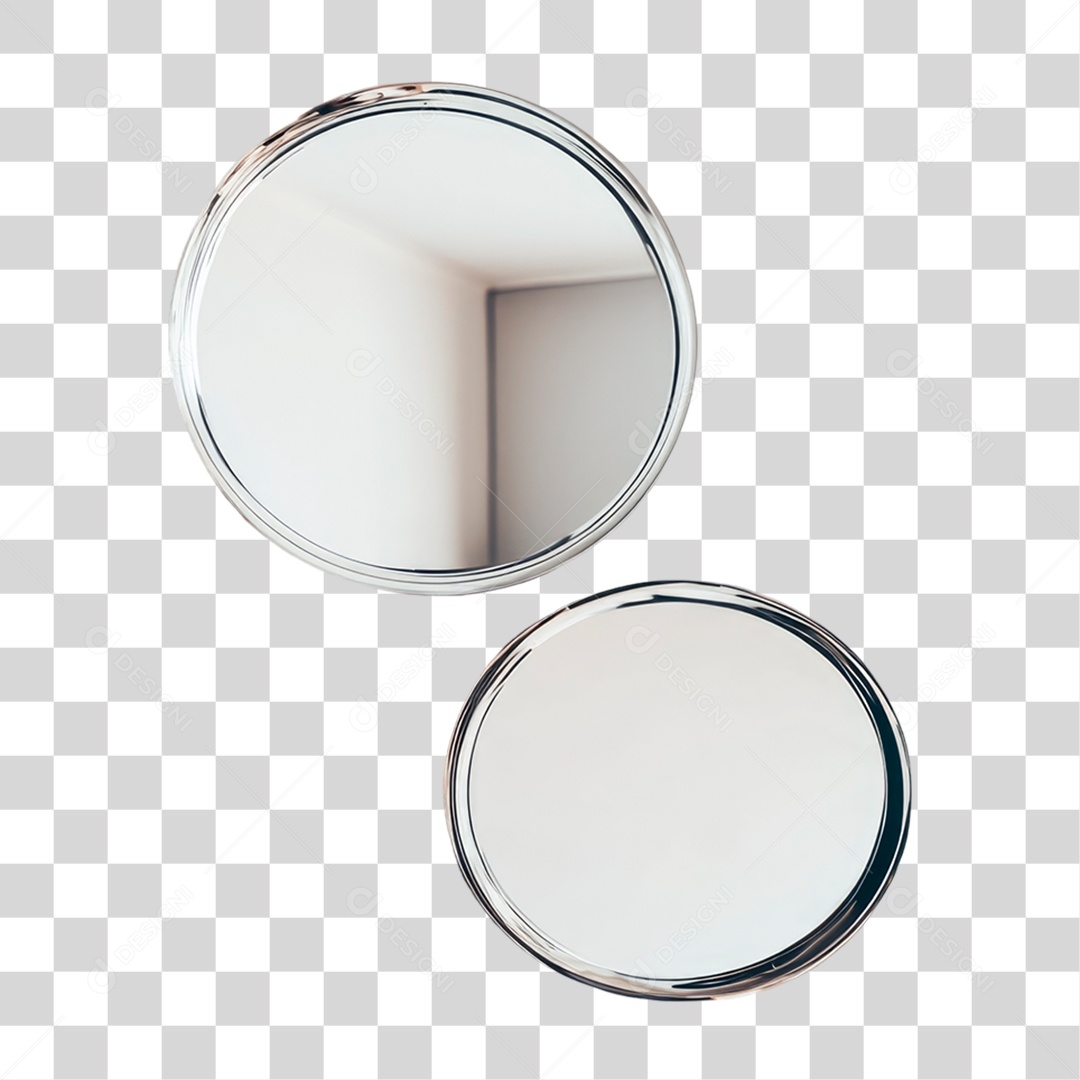 Espelhos Redondos PNG Transparente