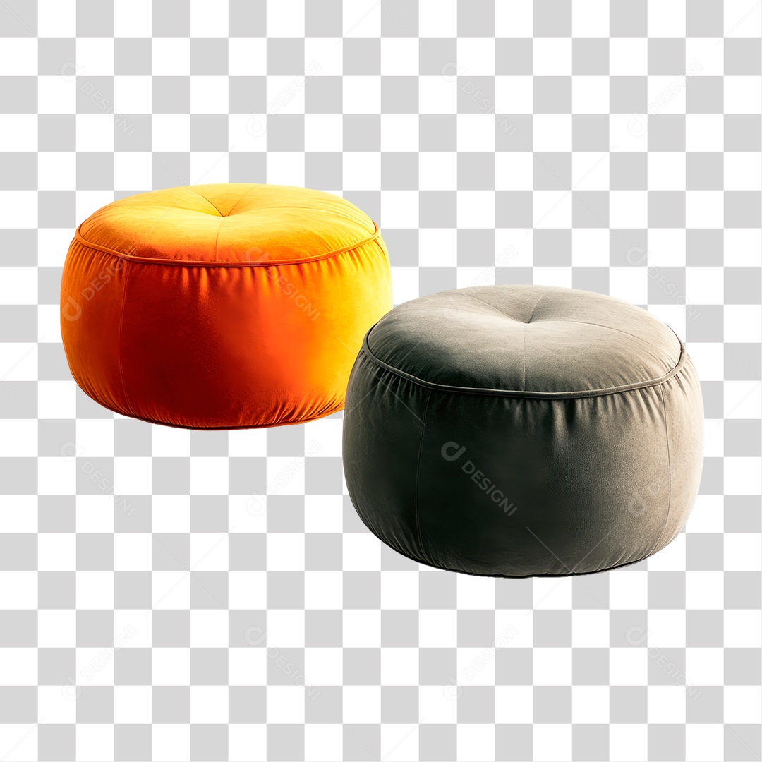 Puff de Espuma PNG Transparente